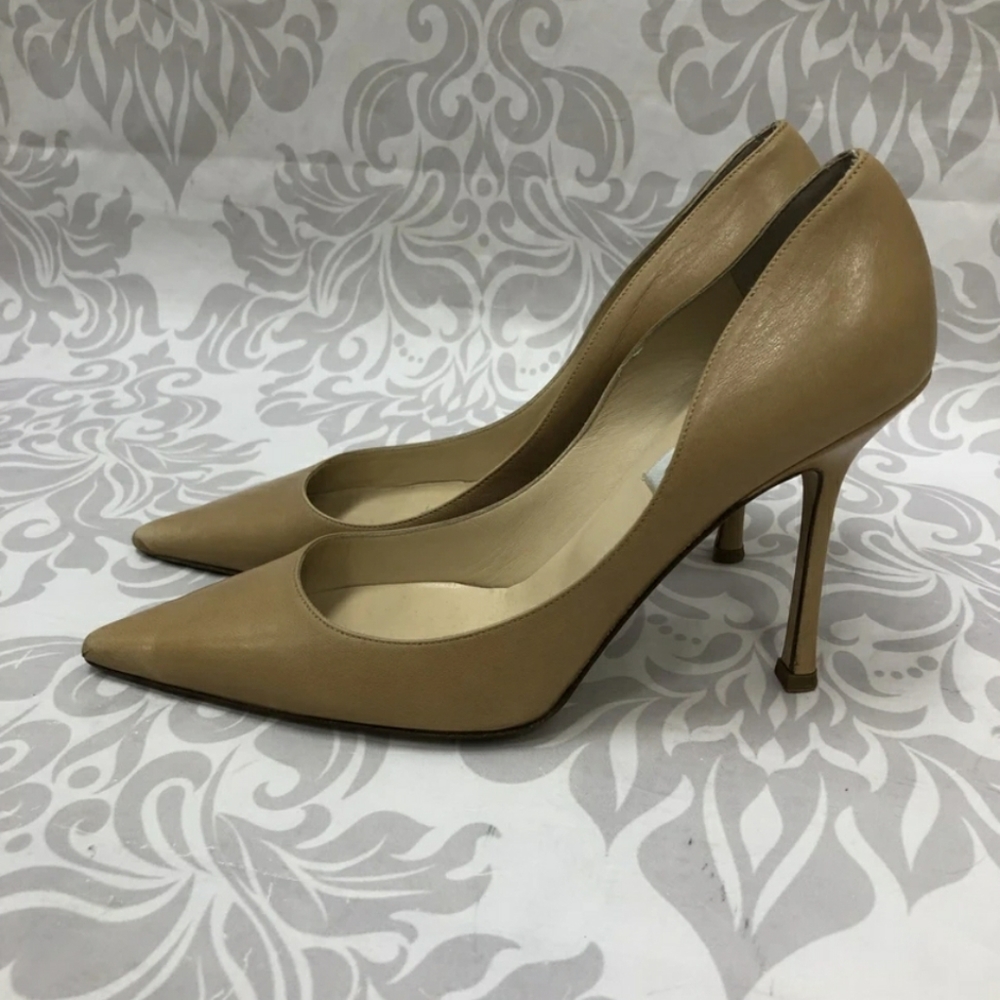 Jimmy Choo Beige Heels 11.5 / 41.5